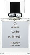 Духи, Парфюмерия, косметика Mira Max Code In Black - Парфюмированная вода (тестер с крышечкой)