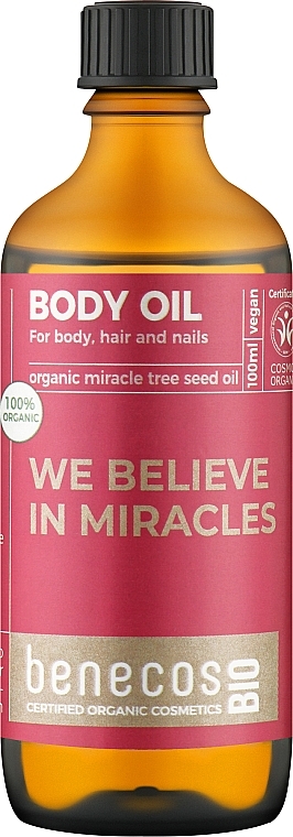 Масло для тела "Чудо-дерево" - Benecos BIO We Believe In Miracles Miracle Tree Body Oil  — фото N1