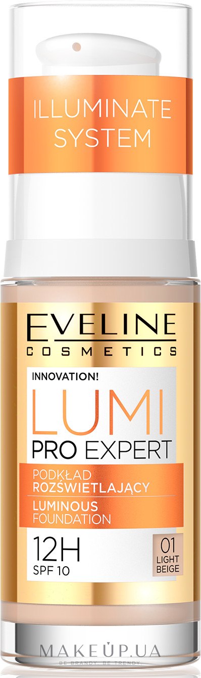 Eveline Cosmetics Luminous Foundation Lumi Pro Expert Spf10 Тональный крем для лица купить по