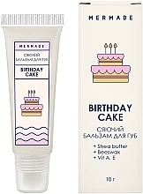 Парфумерія, косметика Сяйний бальзам для губ - Mermade Birthday Cake