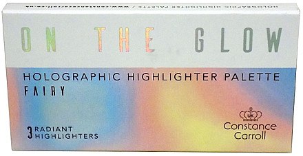 Палетка хайлайтерів з голографічним ефектом - Constance Carroll On The Glow Holographic Highlighter Palette — фото N1