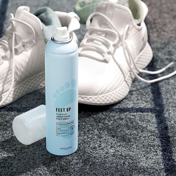 Освежающий спрей-дезодорант для ног - Oriflame Feet Up Everyday Refreshing Foot Spray — фото N2