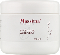 Парфумерія, косметика Aloe Vera Face Mask - Massena Face Mask Aloe Vera For Oily Skin