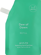 Парфумерія, косметика Очищувальний і зволожувальний спрей для рук "Ранкова роса" - HAAN Hand Sanitizer Dew of Dawn (змінний блок)