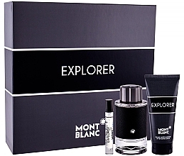 Парфумерія, косметика Montblanc Explorer - Набір (edp/7.5ml + edp/100ml + sh/gel/100ml)