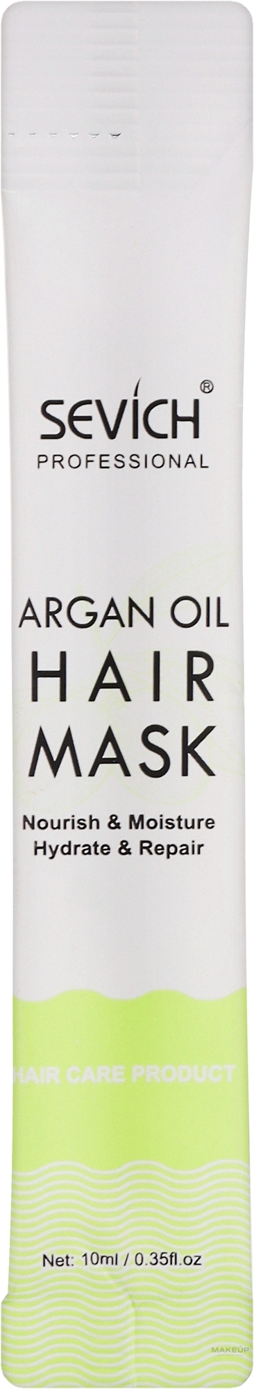 Аргановая маска-кондиционер для волос - Sevich Argan Oil Hair Mask — фото 1x10ml