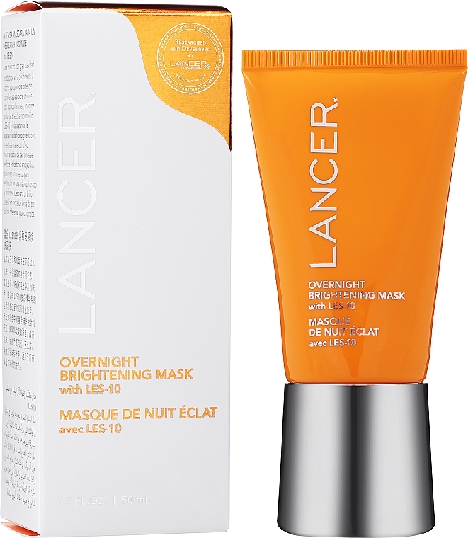 Інтенсивна маска для відновлення сяйва шкіри - Lancer Radiance Awakening Mask Intense With LES-10 — фото N2