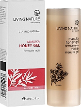 Гель з олією та нектаром мануки для всіх типів шкіри - Living Nature Manuka Honey Gel — фото N1