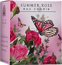 Ароматическая свеча - The English Soap Company Summer Rose Candle — фото N2