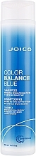 Оттеночный шампунь для поддержания холодных оттенков - Joico Color Balance Blue Shampoo — фото N1