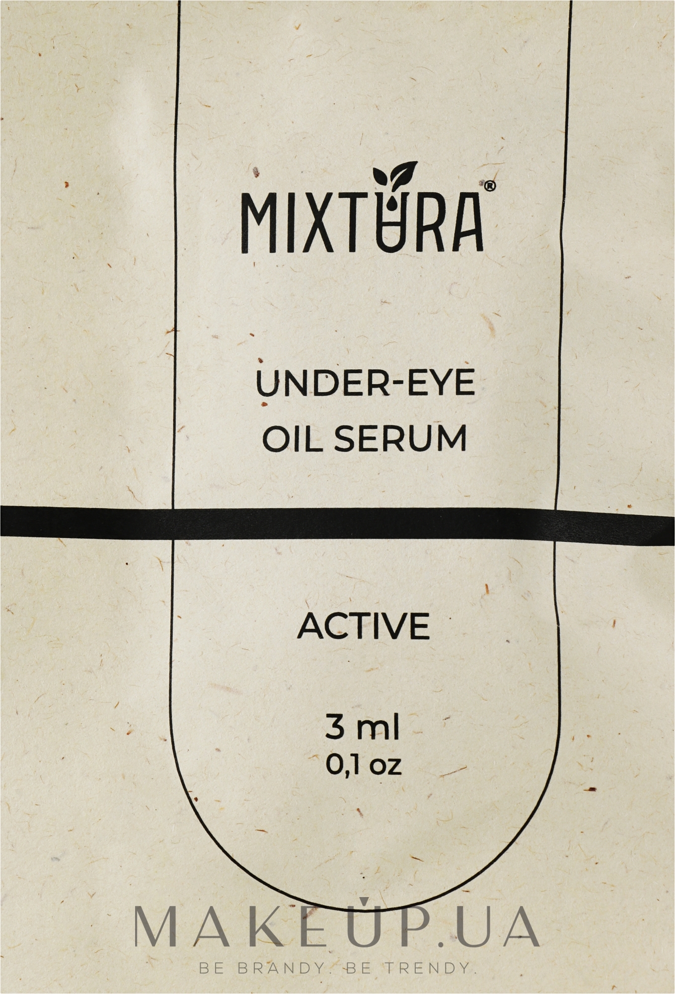 Масло для зоны вокруг глаз "Active" - Mixtura — фото 3ml