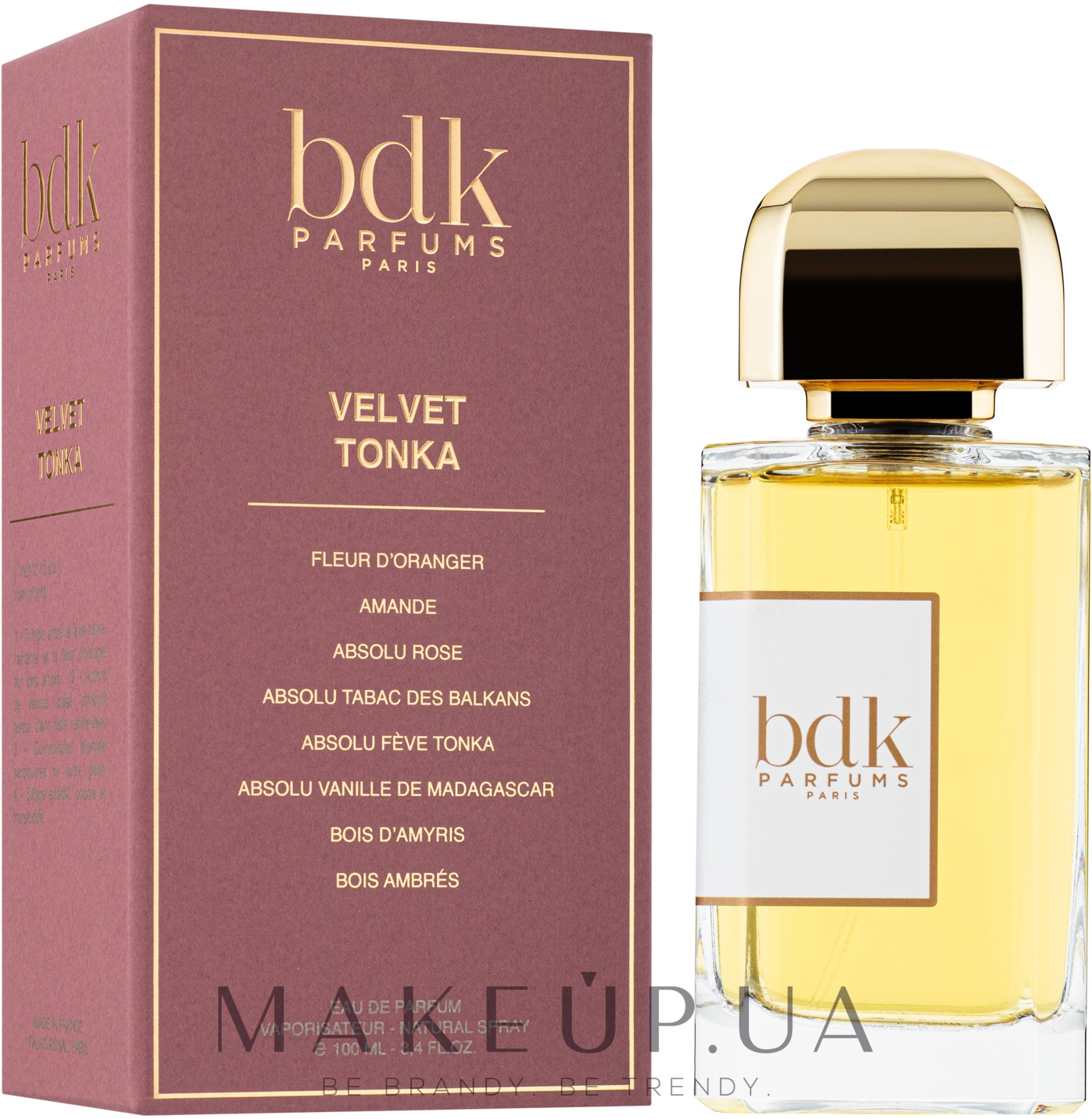 BDK Parfums Velvet Tonka - Парфюмированная вода — фото 100ml