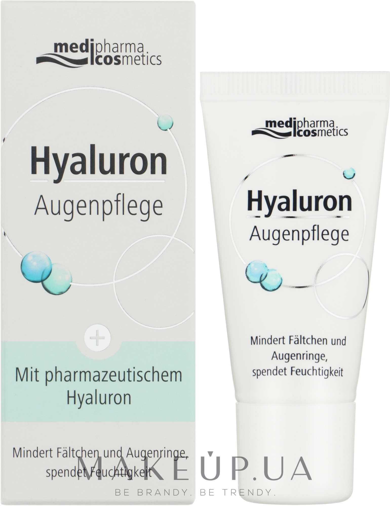Крем-уход для кожи вокруг глаз - Pharma Hyaluron (Hyaluron) Pharmatheiss Cosmetics Eye Care — фото 15ml