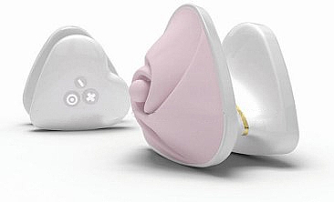 Вибромассажер для интимных зон, розовый - Mystim Heart's Desire Layon Vibrator Rose — фото N1