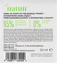 Денний крем для обличчя з екстрактом шавлії - Natuu Smooth & Lift Day Face Cream — фото N3