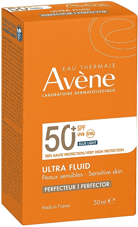 Солнцезащитный флюид - Avene Eau Thermale Ultra Fluid Perfector SPF50+ — фото N2