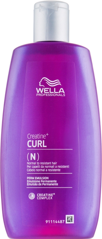 Лосьон для завивки нормальных и жестких волос - Wella Professionals Creatine+ Curl — фото N3