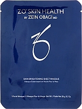 Тканевая осветляющая маска для лица - Zein Obagi ZO Skin Health Brightening Sheet Masque — фото N1