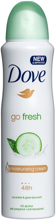 Дезодорант "Прикосновение свежести" - Dove Go Fresh Cucumber & Green Tea Scent Antiperspirant Deodorant — фото N5