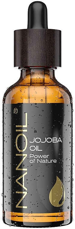 Масло жожоба - Nanoil Body Face and Hair Jojoba Oil — фото N1