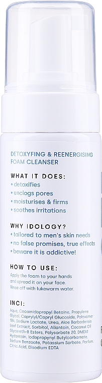 Пінка для вмивання - Idolab Idology Cleanser Foam — фото N2