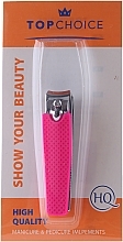 Кусачки для нігтів 76954, L, рожеві - Top Choice Colours Nail Clippers — фото N1