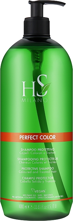 Шампунь для фарбованого волосся "Захист кольору" - HS Milano Perfect Shampoo — фото N2