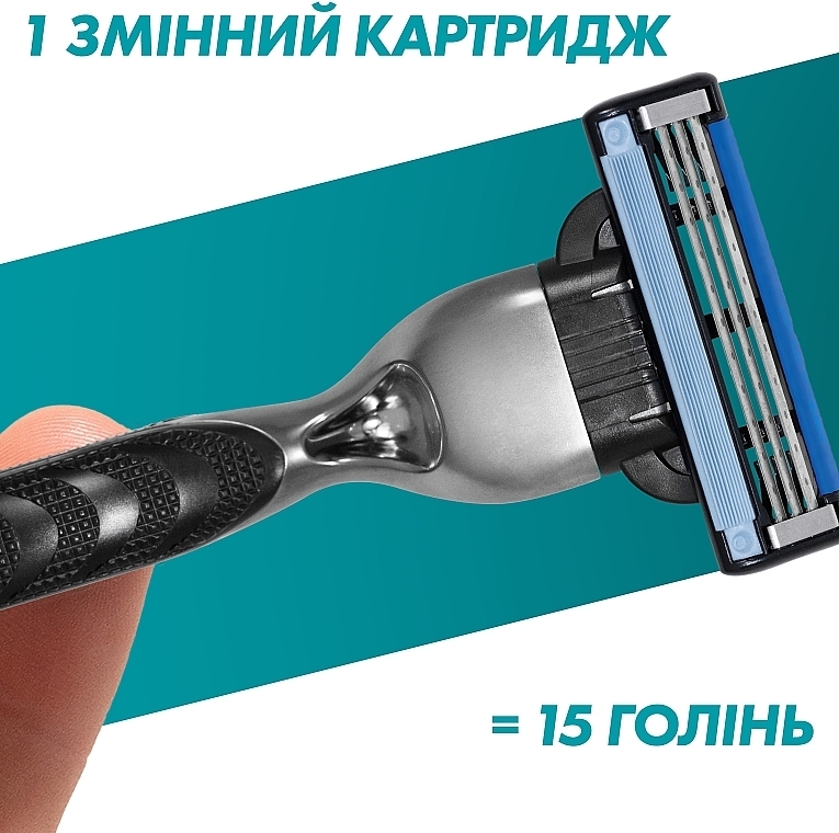 Змінні касети для гоління - Gillette Mach3 — фото N5