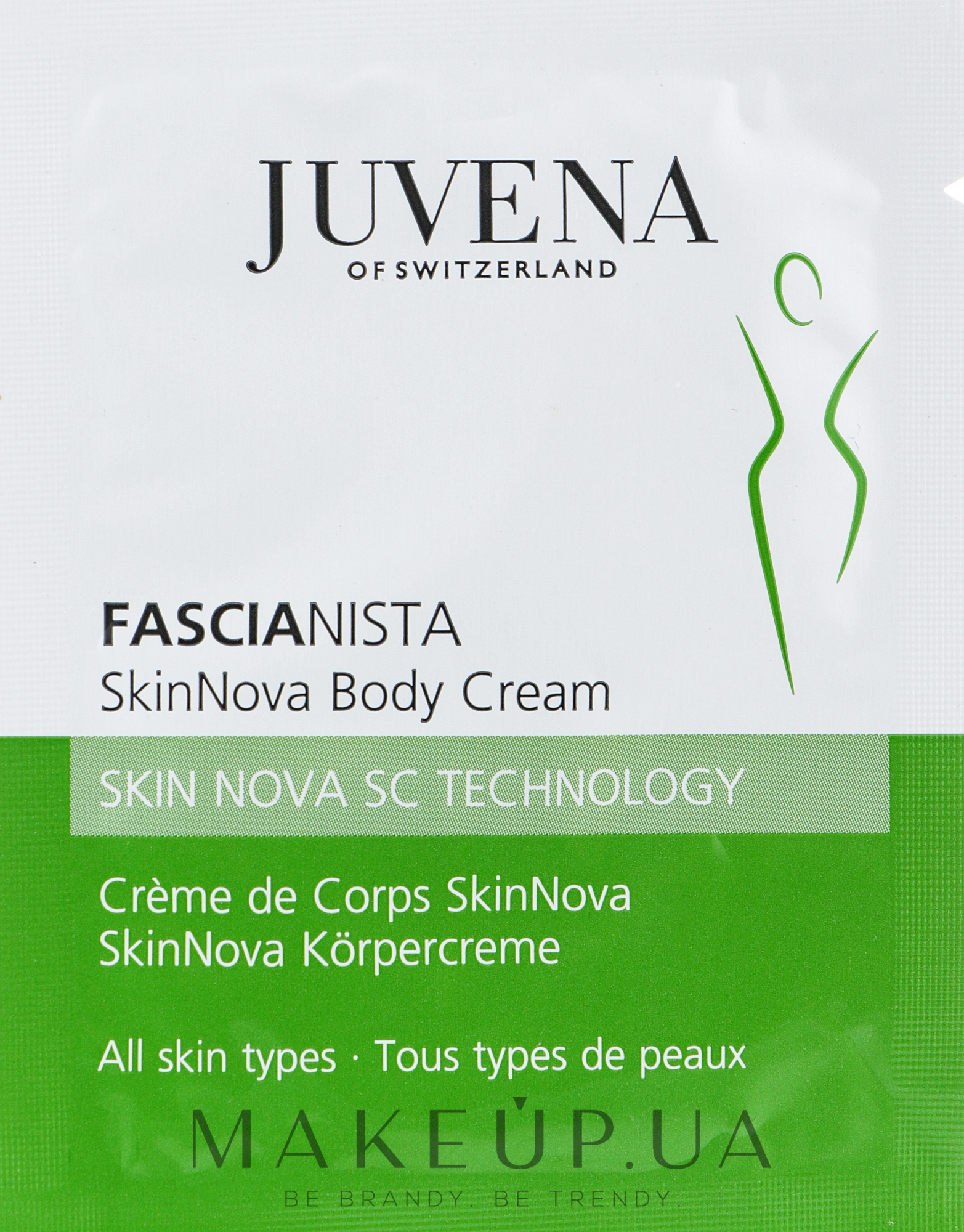 Розкішний живильний крем для тіла - Juvena Fascianista Skinnova Body Cream (міні) — фото 5ml