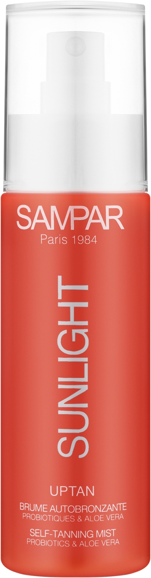 Спрей для засмаги обличчя - Sampar Sunlight Uptan Self-Tanning Mist — фото 100ml