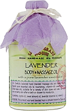 Масло для тела "Лаванда" - Lemongrass House Lavender Body & Massage Oil — фото N1