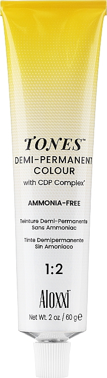 Напівперманентна крем-фарба - Aloxxi Tones Demi-Permanent Colour