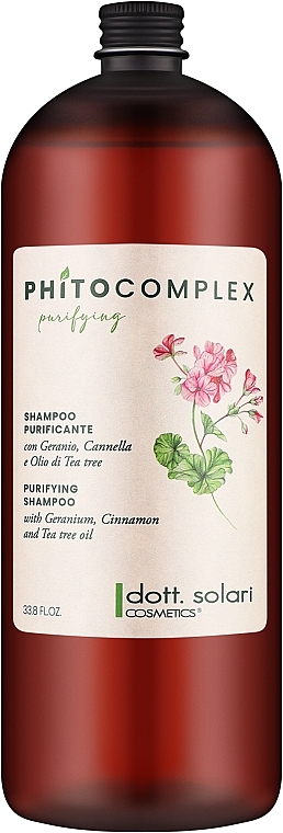 Шампунь для волосся - Dott. Solari Phito Complex Purifying Shampoo — фото N3