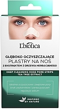 Патчи для глубокого очищения носа - L'biotica Deep Cleansing Nose Patches — фото N3