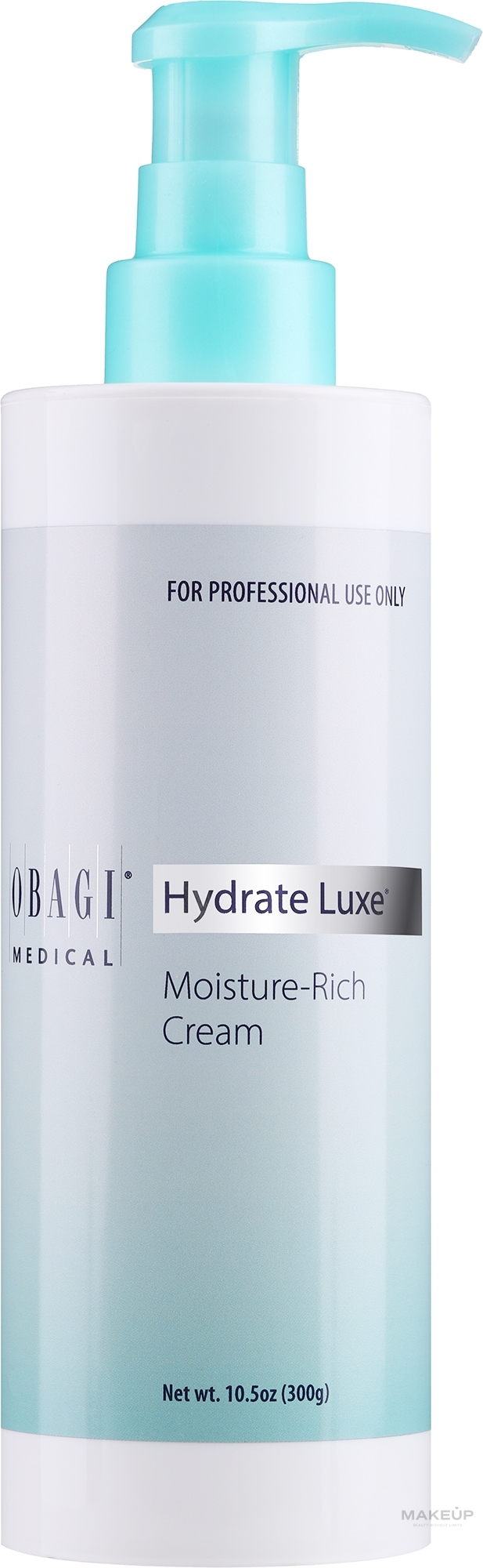 Интенсивный увлажняющий крем - Obagi Medical Hydrate Luxe Moisture-Rich Cream Salon Size — фото 300g