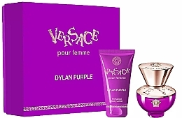 Духи, Парфюмерия, косметика Versace Dylan Purple - Набор (edp/30ml + b/lot/50ml) 