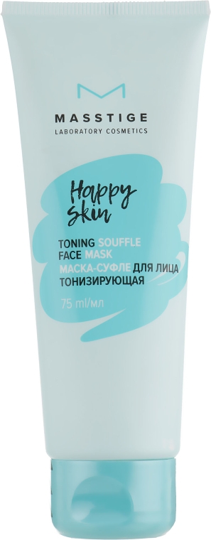 Тонізуюча маска-суфле для обличчя - Masstige Happy Skin Toning Souffle Mask