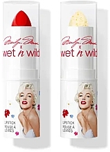 Набір - Wet N Wild x Marilyn Monroe Icon Lipstick and Balm Set (lipstick/4,2g + lip/balm/4,2g) — фото N2