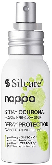 Спрей для защиты кожи ступней - Silcare Nappa Microbiome Protection Feet Spray — фото N1