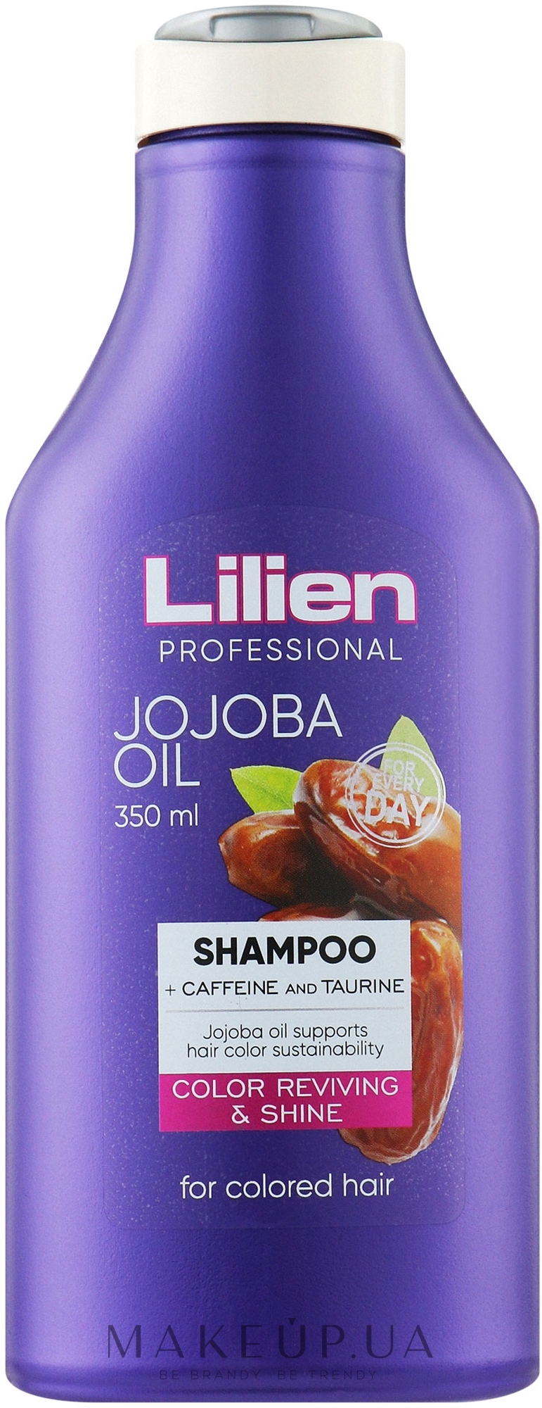 Шампунь для окрашенных волос - Lilien Jojoba Oil Shampoo — фото 350ml