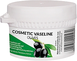 Крем для обличчя - Pasmedic Cosmetic Vaseline Olives — фото N1