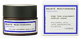 Крем для обличчя з гіалуроновою кислотою - Beaute Mediterranea High Tech Hyaluronic Complex Cream — фото N1