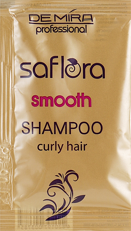 Шампунь для випрямлення волосся - Demira Professional Saflora Smooth (пробник)