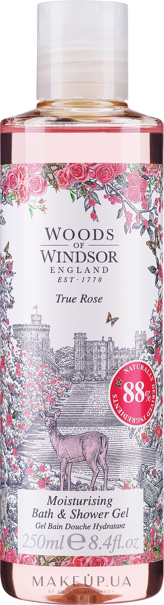 Woods of Windsor True Rose - Гель для душа — фото 250ml