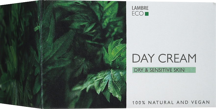Денний крем для обличчя - Lambre Eco Day Cream Dry & Sensitive Skin — фото N1
