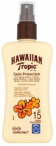 Солнцезащитный лосьон для тела - Hawaiian Tropic Protective Sun Spray Lotion SPF 15 — фото N1