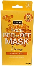 Маска-плівка для обличчя "Мед" - Sence Facial Peel-Off Mask Honey — фото N2