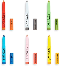 Набор карандашей для глаз, 6 продуктов - I Heart Revolution x Dr. Seuss Eye Crayon Collection — фото N2