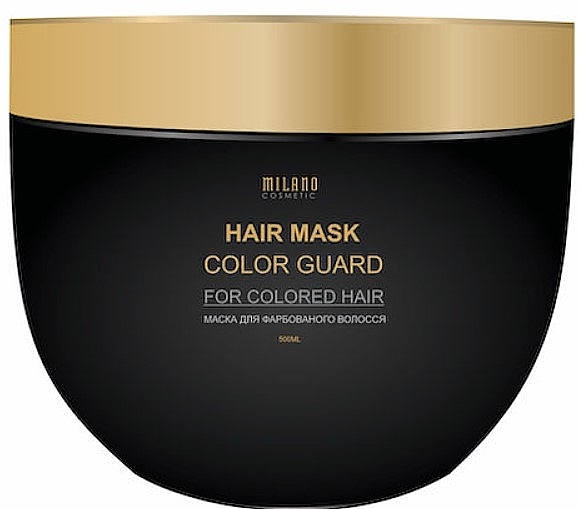 Маска для защиты и сохранения цвета волос - Milano Hair Mask Color Guard for Colored Hair (мини) — фото N1