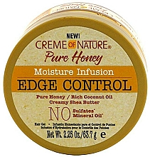 Парфумерія, косметика Гель для волосся - Creme Of Nature Pure Honey Moisture Infusion Edge Control